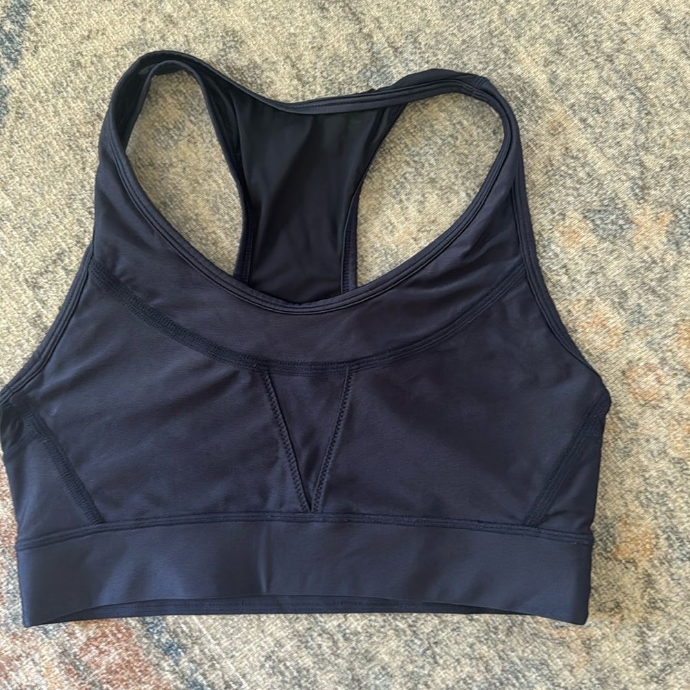 ALALA NAVY SURF SPORTS BRA SMALL